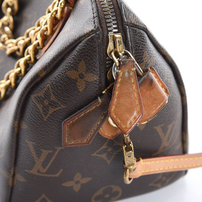 Louis Vuitton Monogram Chain Speedy 20 9 of 24