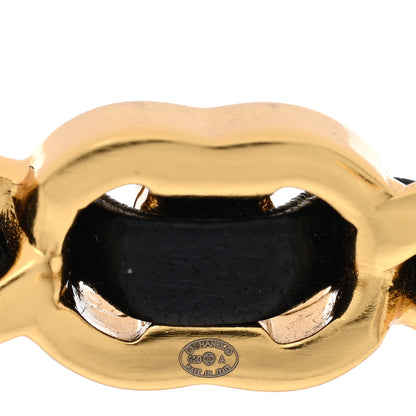 Chanel Lambskin CC Turnlock Chain Bracelet Black 4 of 5