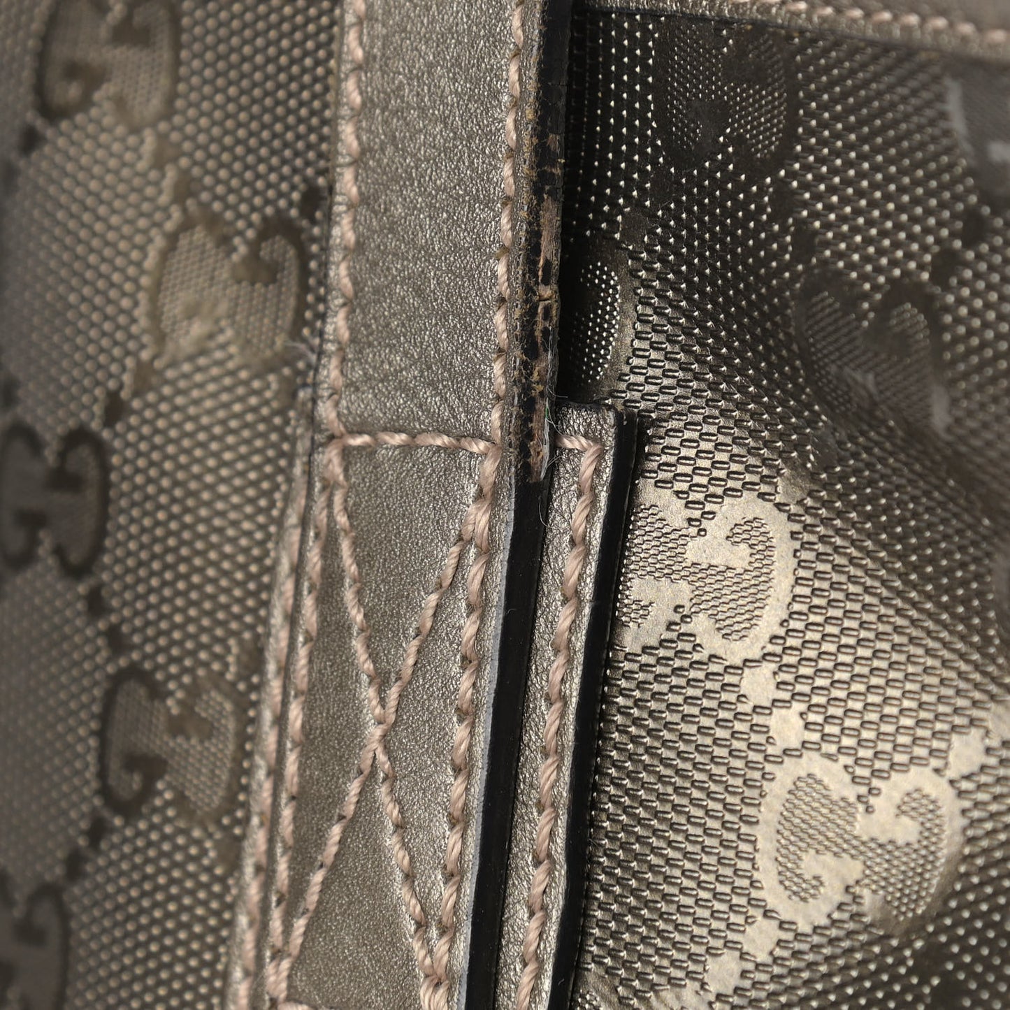 Imprime Monogram Small Joy Tote Pewter