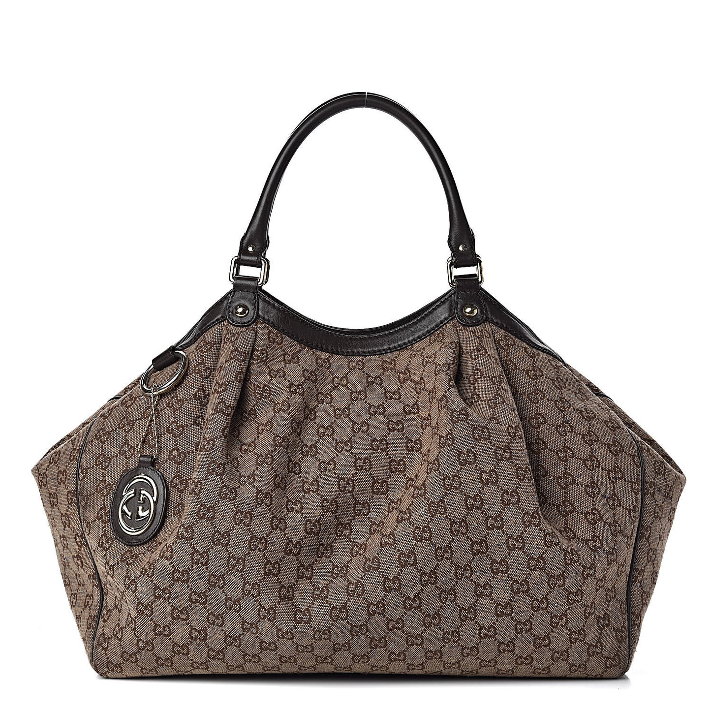 Monogram Large Sukey Tote Dark Brown