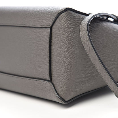 Celine Grained Calfskin Micro Belt Bag Grey 9 of 10
