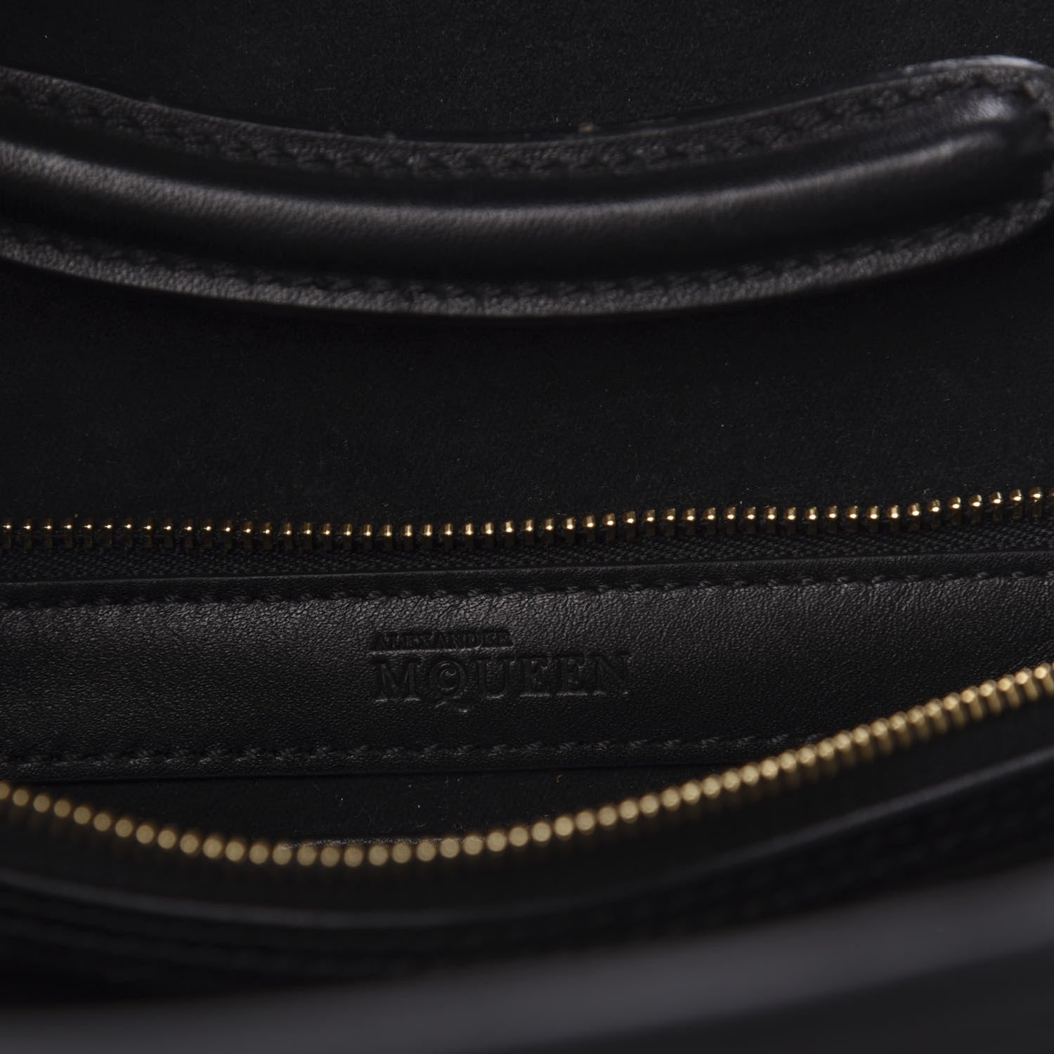 Alexander McQueen Calfskin Heroine Studded Clutch Black 6 of 8