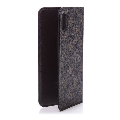 Louis Vuitton Monogram iPhone XS Max Folio Case 3 of 6
