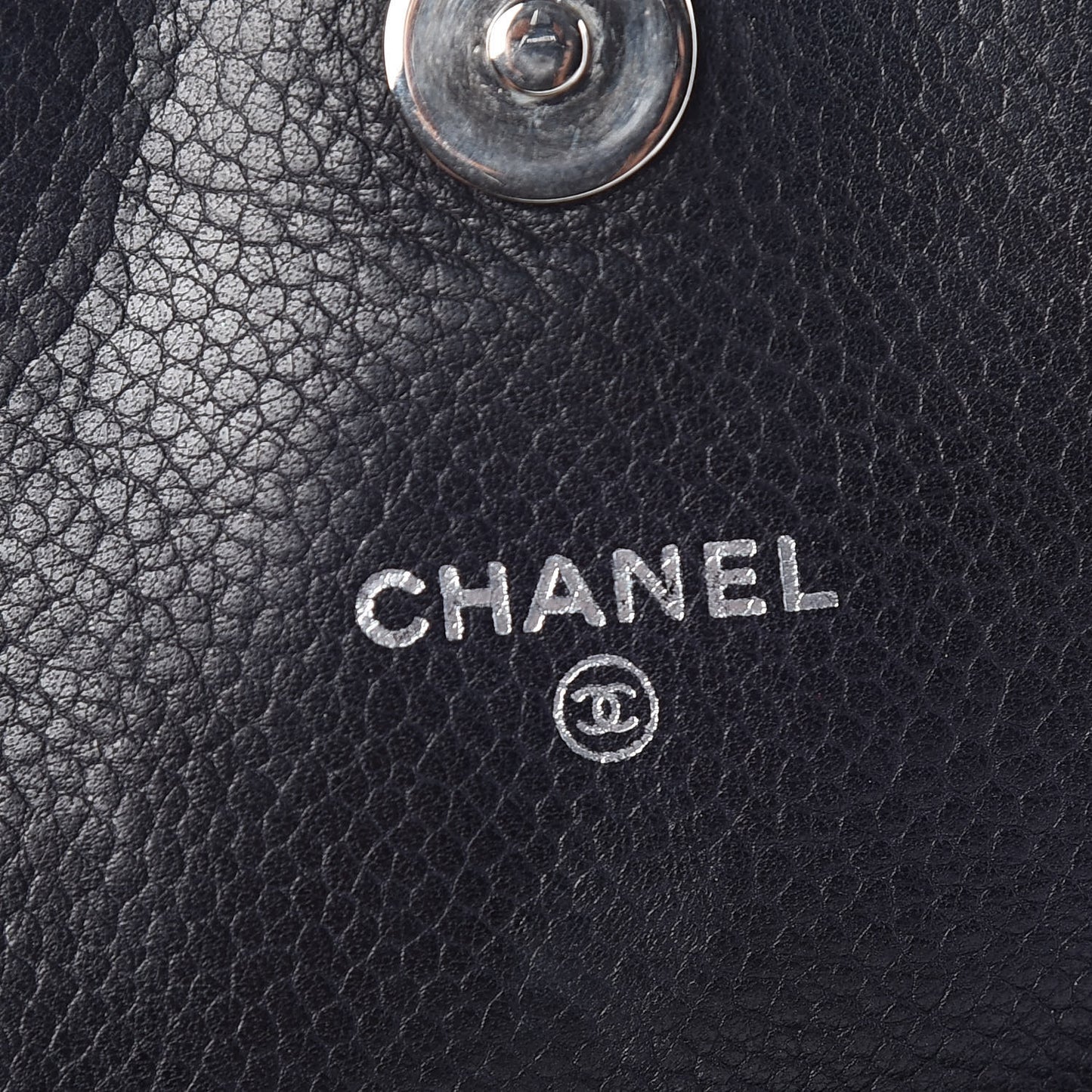Caviar Half Moon Wallet On Chain WOC Black