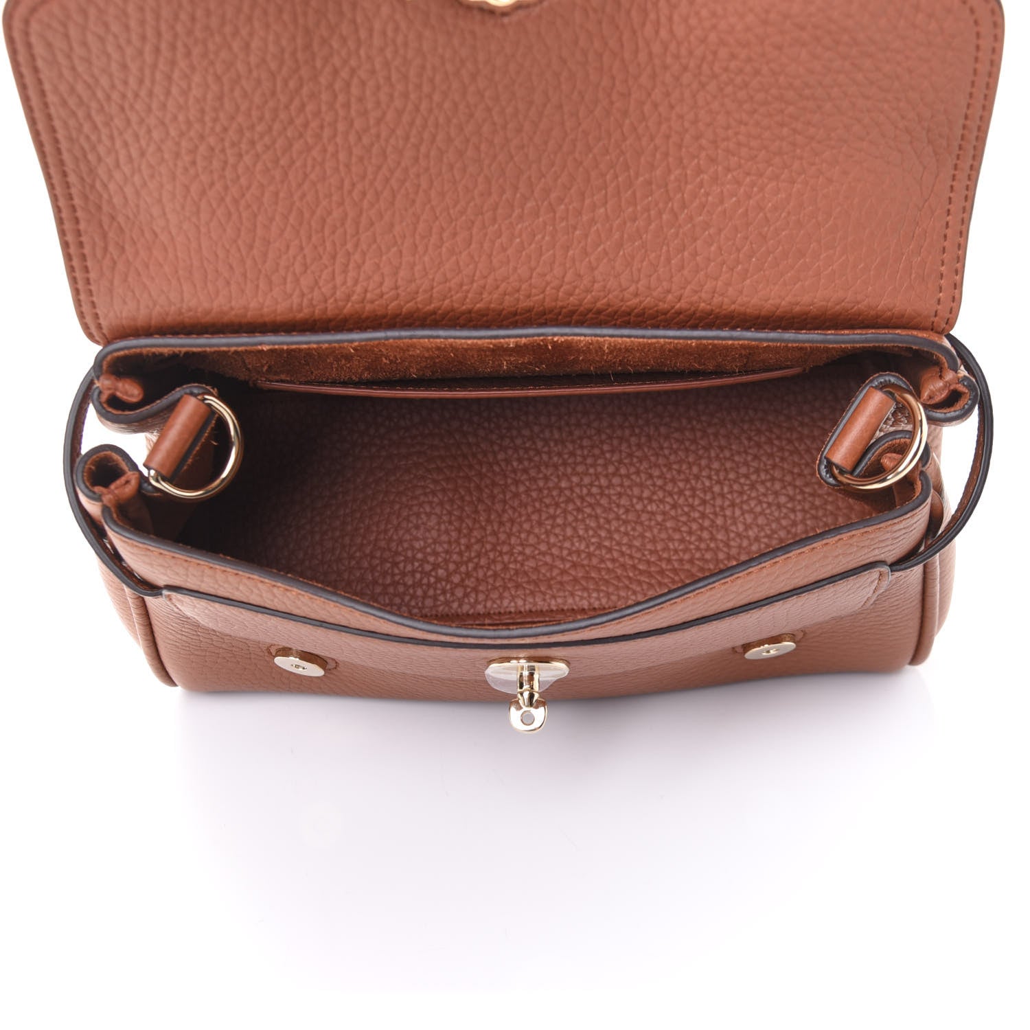 Mulberry Heavy Grain Mini Alexa Chestnut 11 of 17