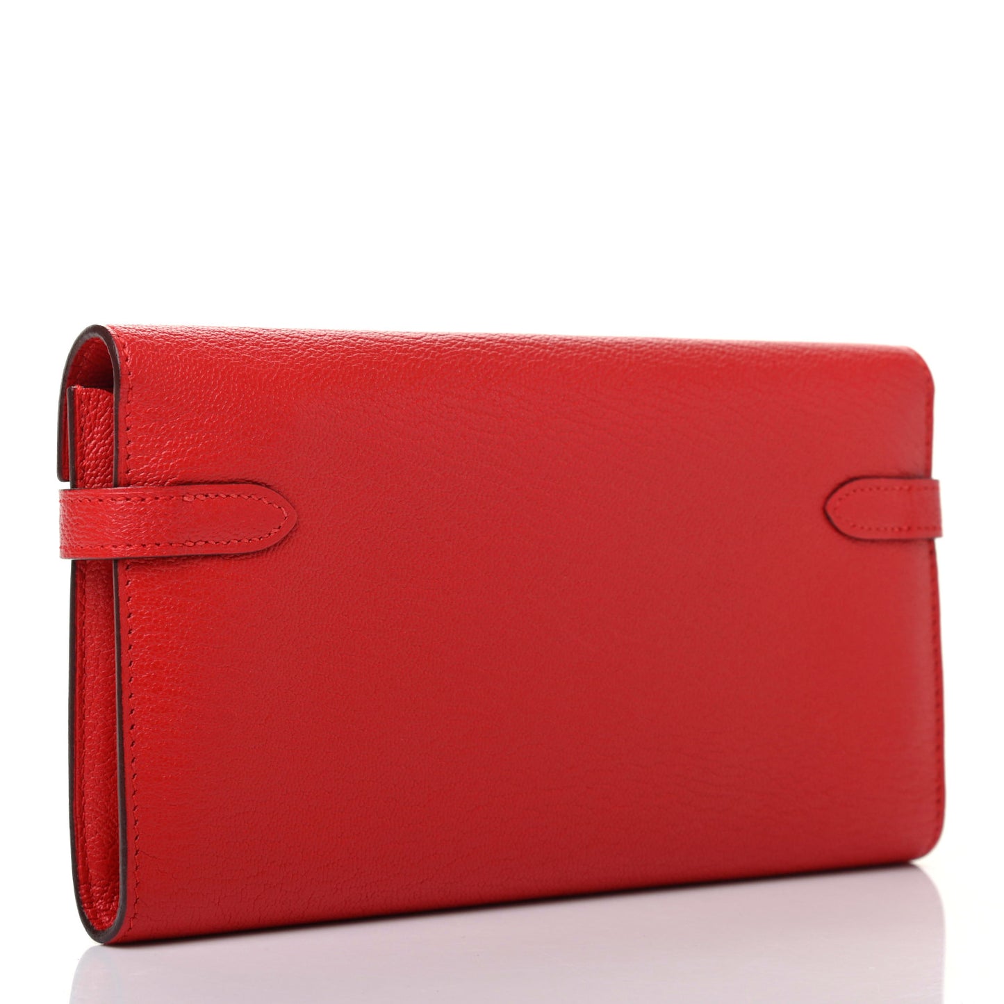 Chevre Mysore Kelly Longue Wallet Rouge Tomate
