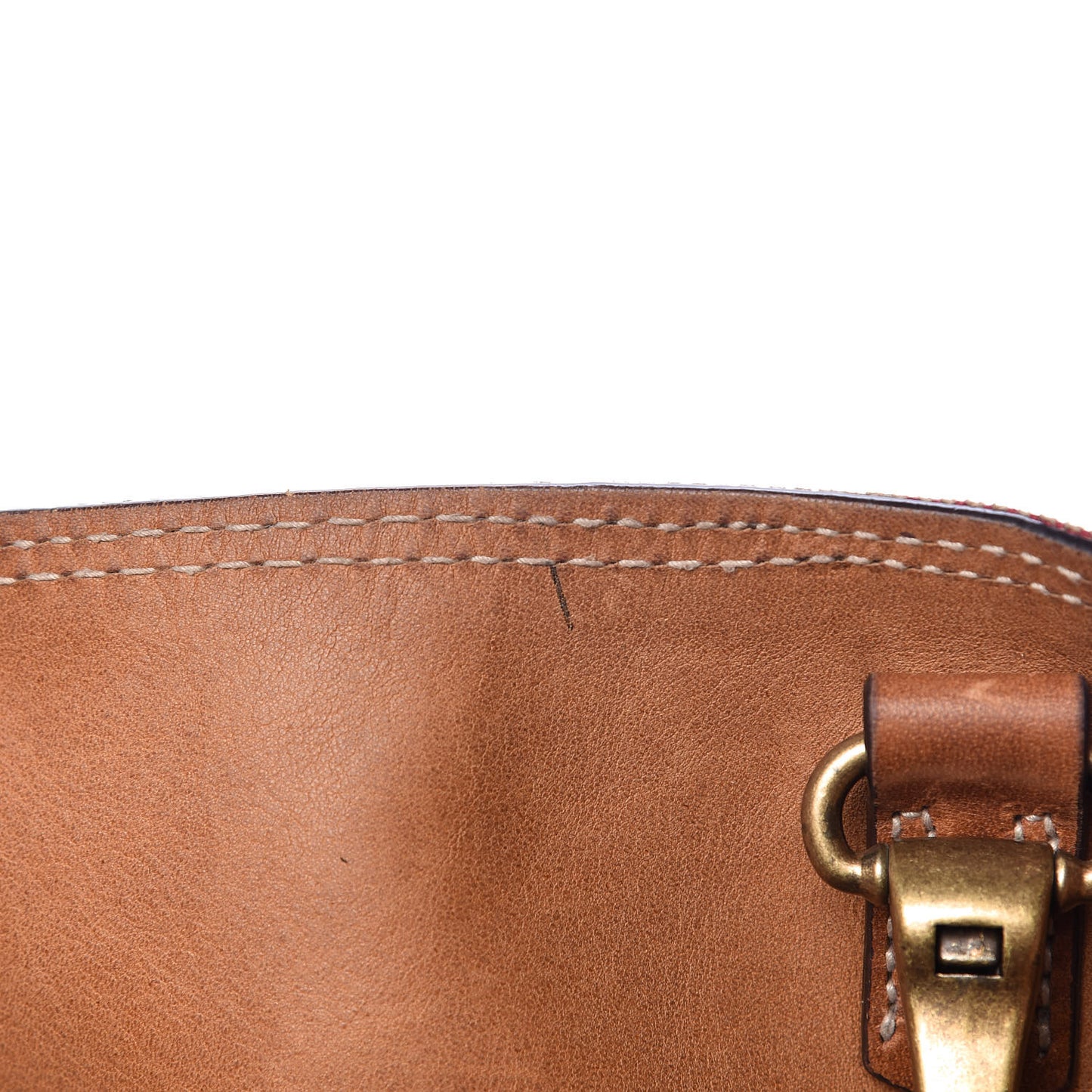 Canvas Mega Check Medium Ashby Hobo Saddle Brown