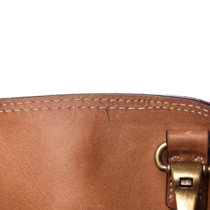 Burberry Canvas Mega Check Medium Ashby Hobo Saddle Brown 12 of 22