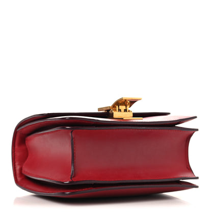 Celine Box Calfskin Small Classic Box Flap Bag Red 3 of 10