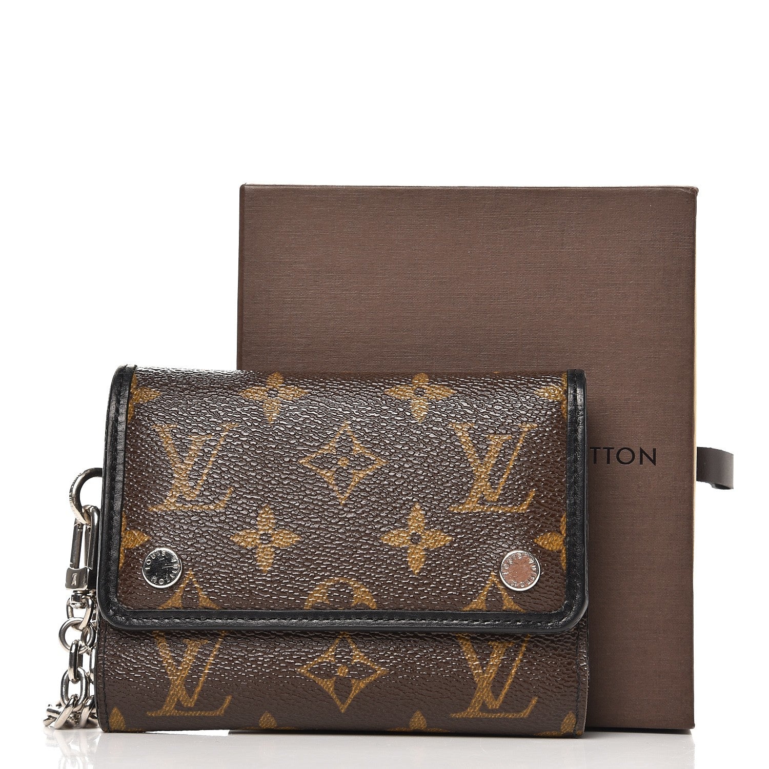 Louis Vuitton Monogram Macassar Compact Wallet 10 of 10