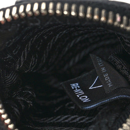 Prada Re-Nylon Quilted Padded Flap Shoulder Bag Black 6 of 12
