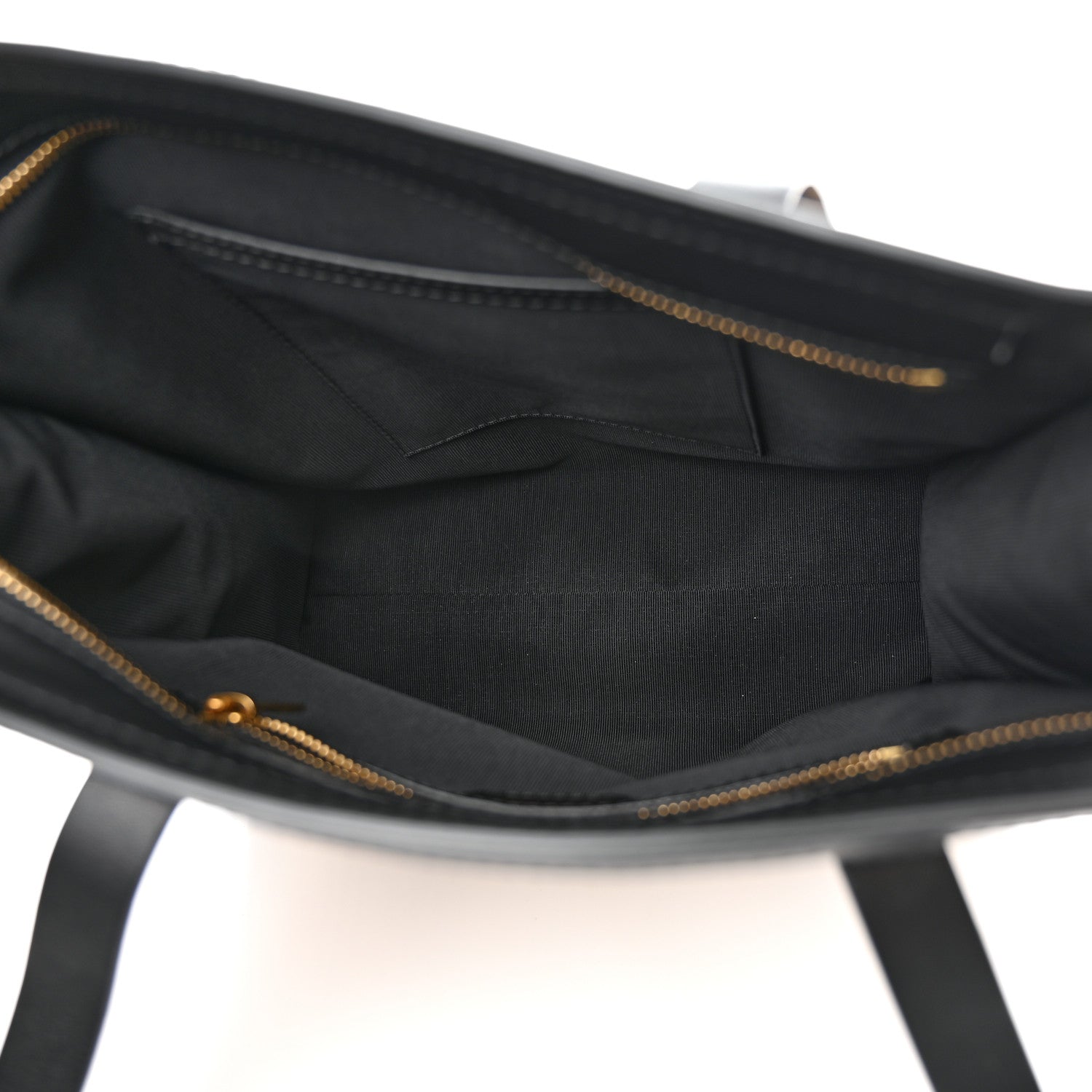 Burberry Calfskin 1983 Knight Check Link Medium Zip Tote Black 5 of 10