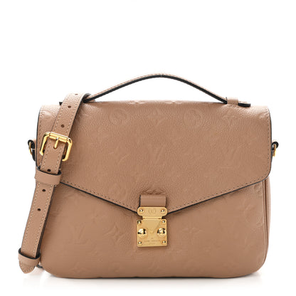 Louis Vuitton Empreinte Pochette Metis Dune 1 of 9