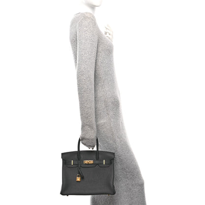 Hermes Togo Birkin 30 Black 2 of 11