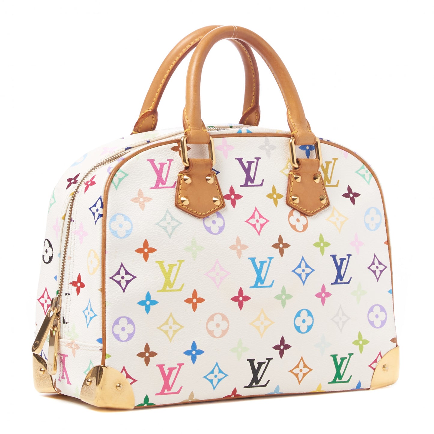 Monogram Multicolor Trouville White