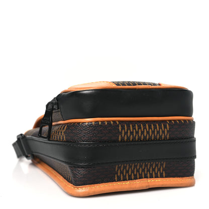 Louis Vuitton X NIGO Giant Damier Ebene Monogram Nano Amazone Messenger 4 of 10