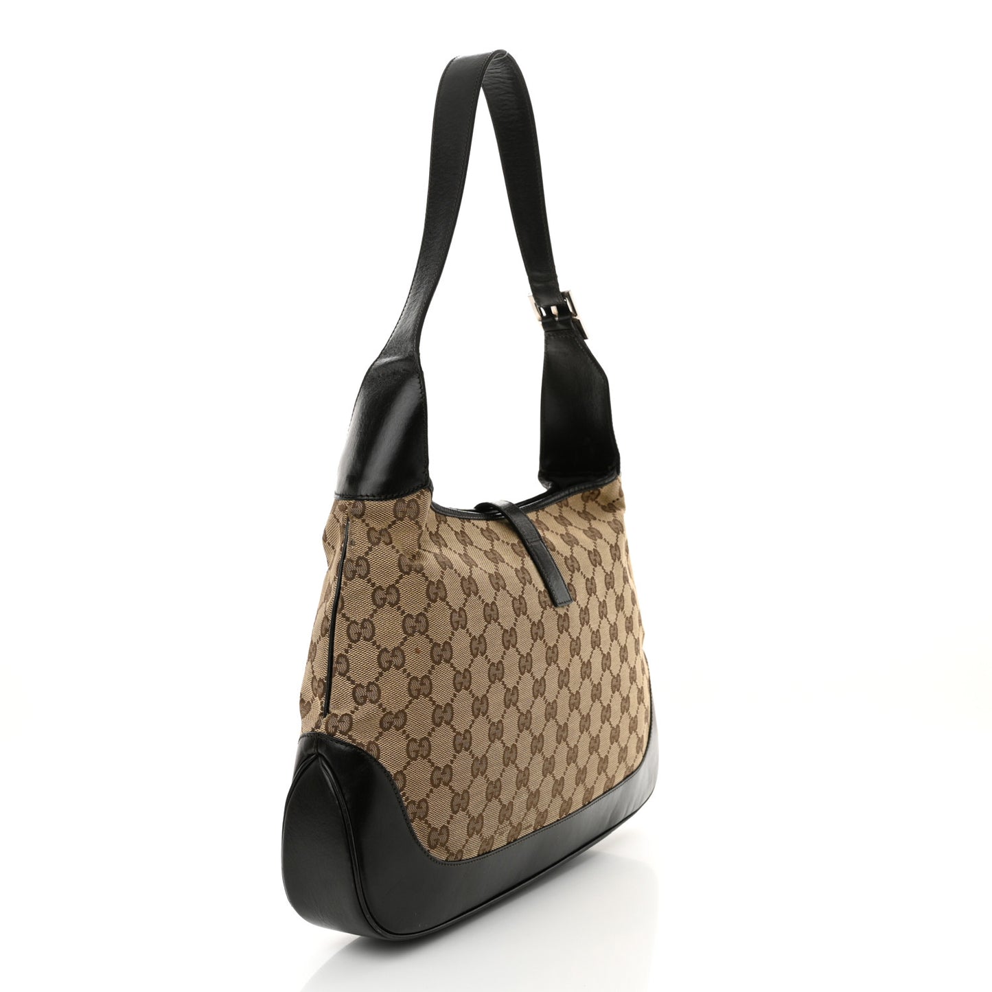 Monogram Web Jackie O Hobo Dark Brown