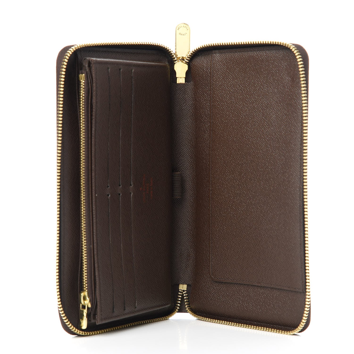 Louis Vuitton Damier Ebene Zippy Organizer Wallet 5 of 11