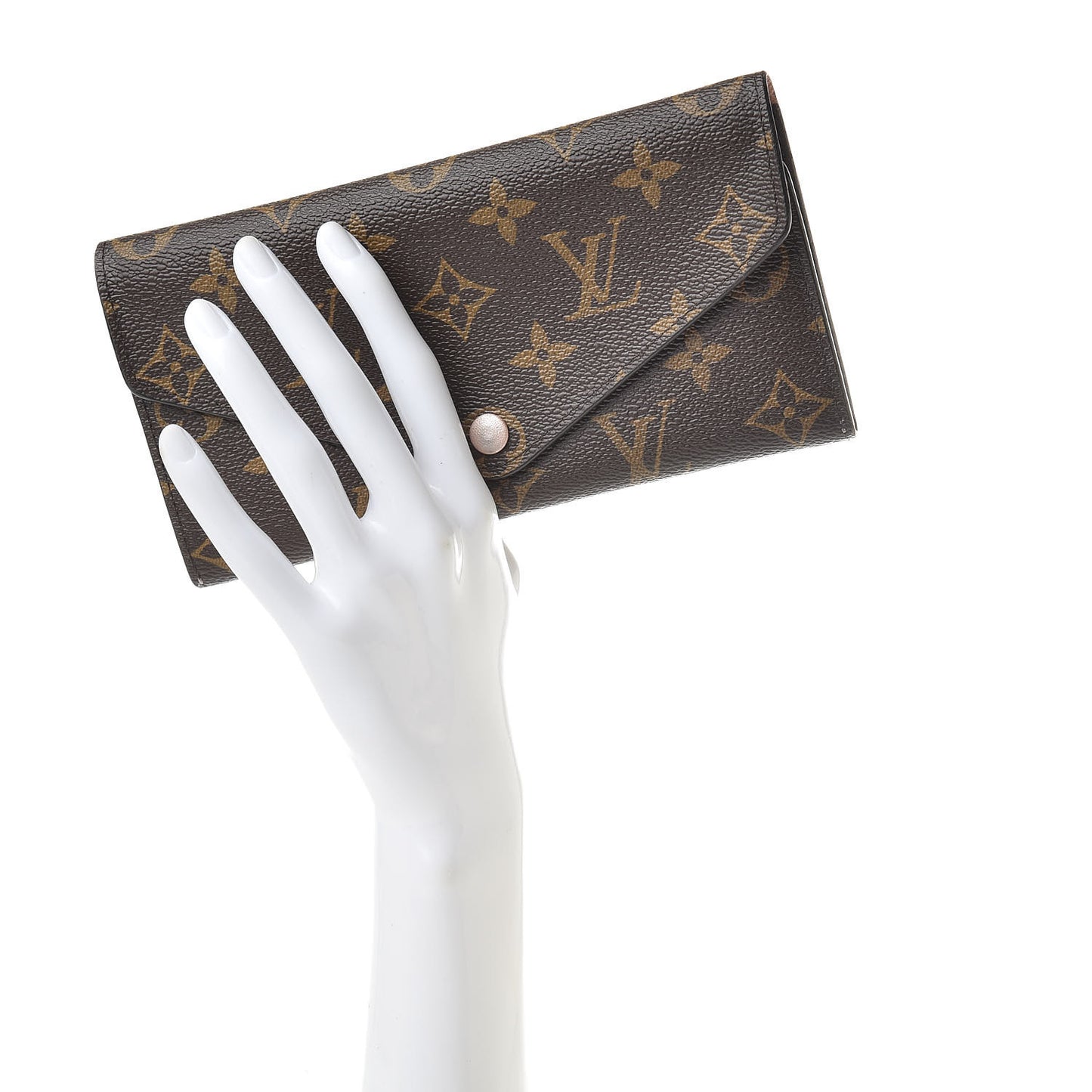 Monogram Josephine Wallet Rose Nacre
