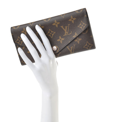 Louis Vuitton Monogram Josephine Wallet Rose Nacre 2 of 15