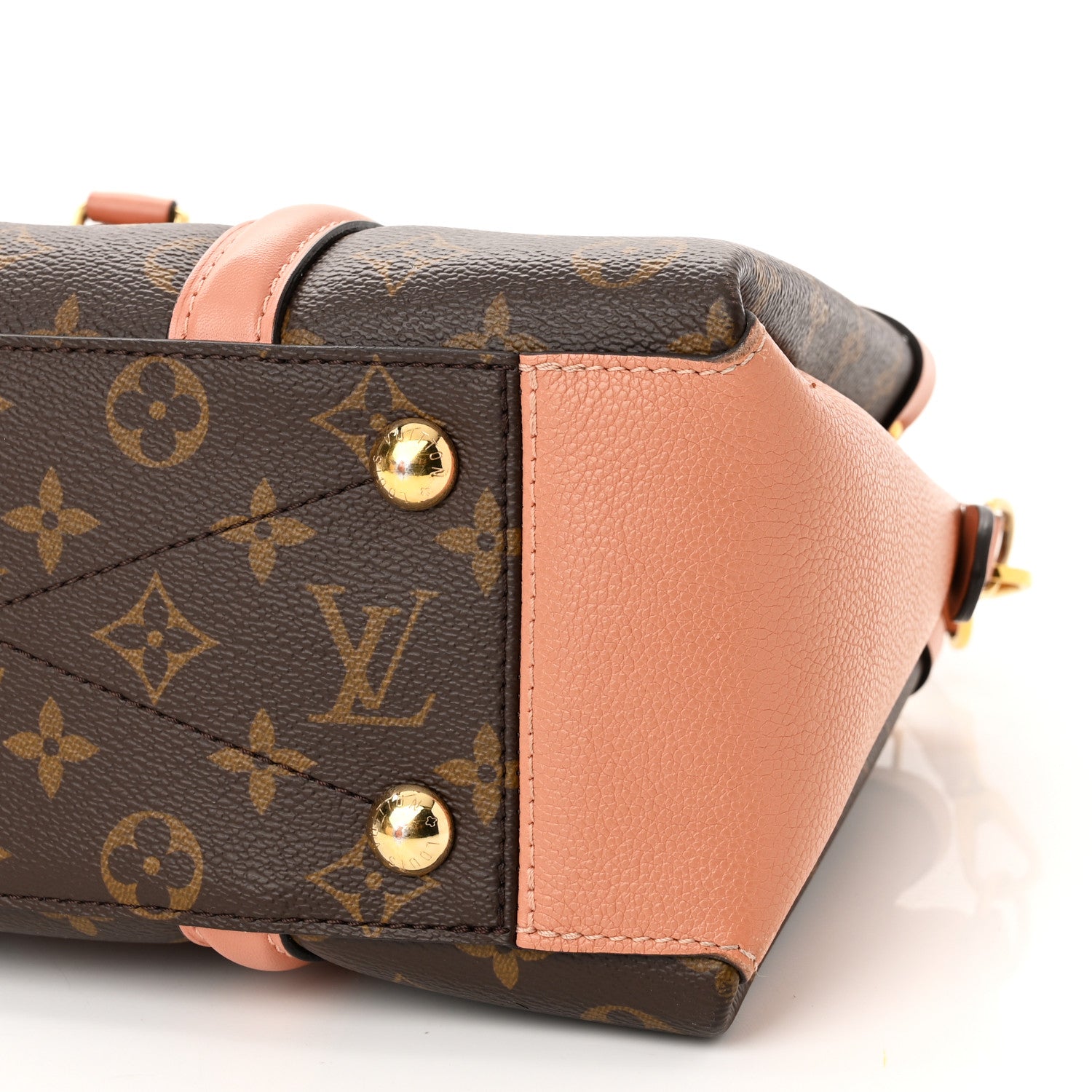 Louis Vuitton Monogram Soufflot BB Peach 9 of 10