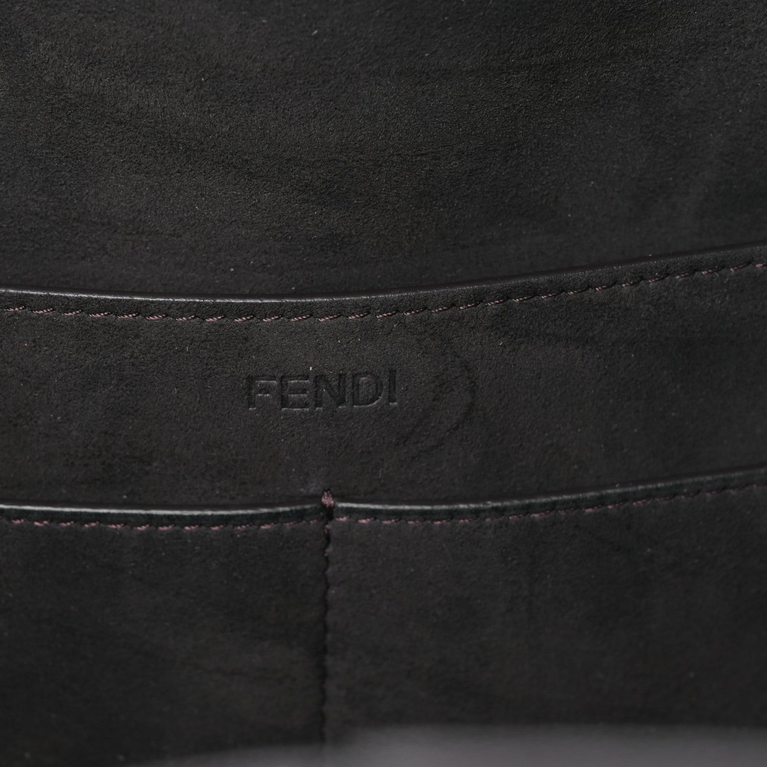 Fendi Fabric Jacquard Vitello Grace FF 1974 Medium Fendi Origami Tobacco Moro Ebano 6 of 8