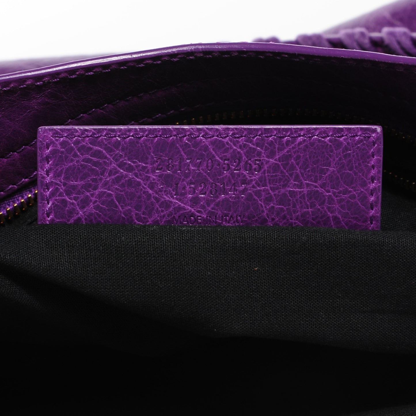 Agneau Giant 12 Gold Hardware City Ultraviolet
