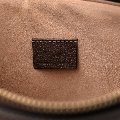 Gucci GG Supreme Monogram Large Ophidia Pouch Clutch Brown 6 of 9