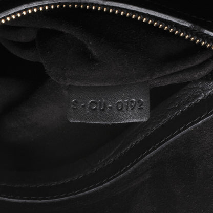 Celine Crocodile Embossed Small Phantom Luggage Black 8 of 8