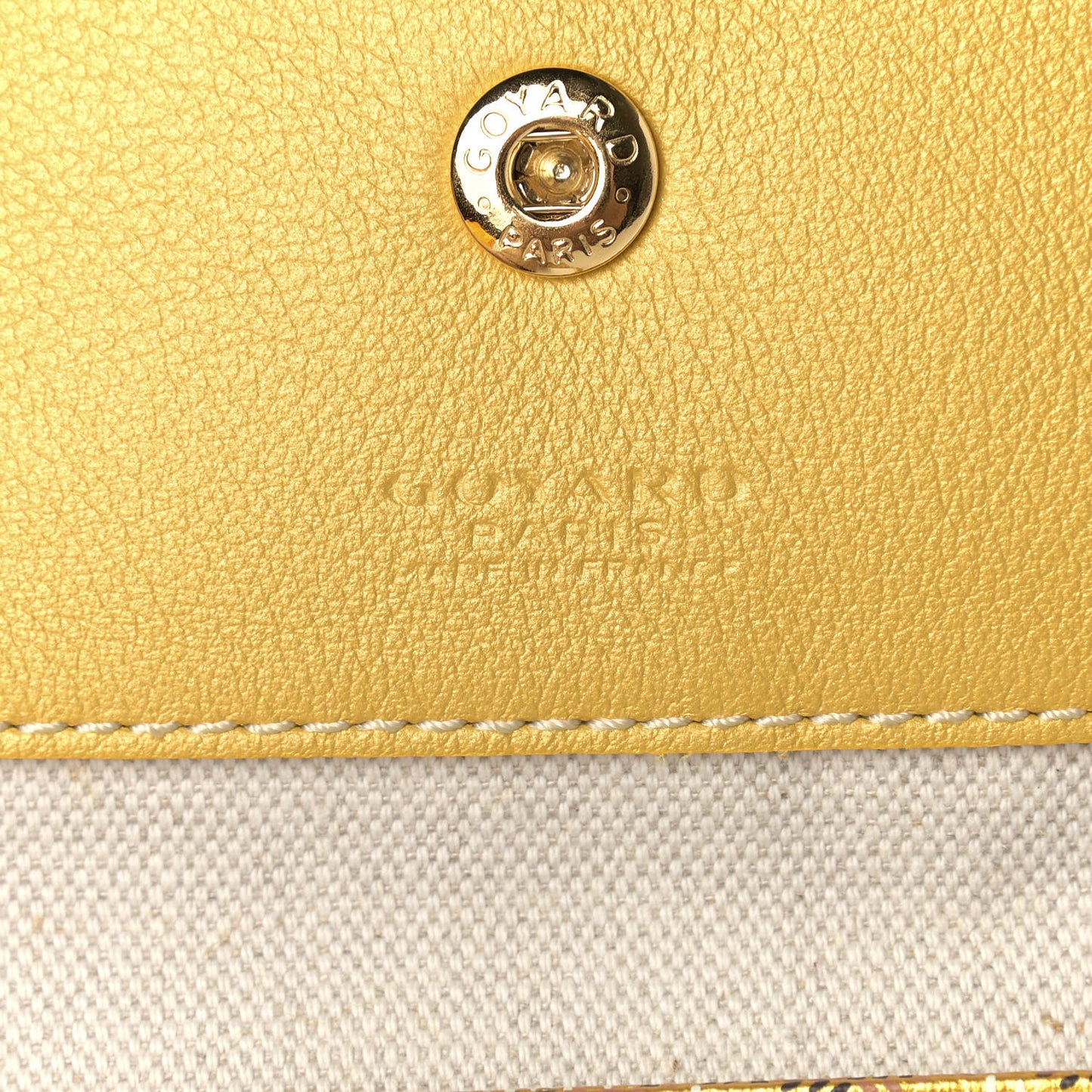 Goyardine Saint Louis GM Gold