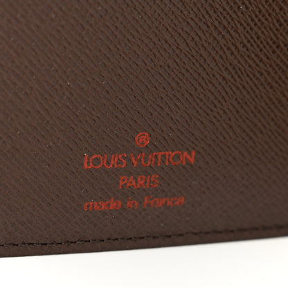 Louis Vuitton Damier Ebene Medium Ring Agenda Cover 6 of 6