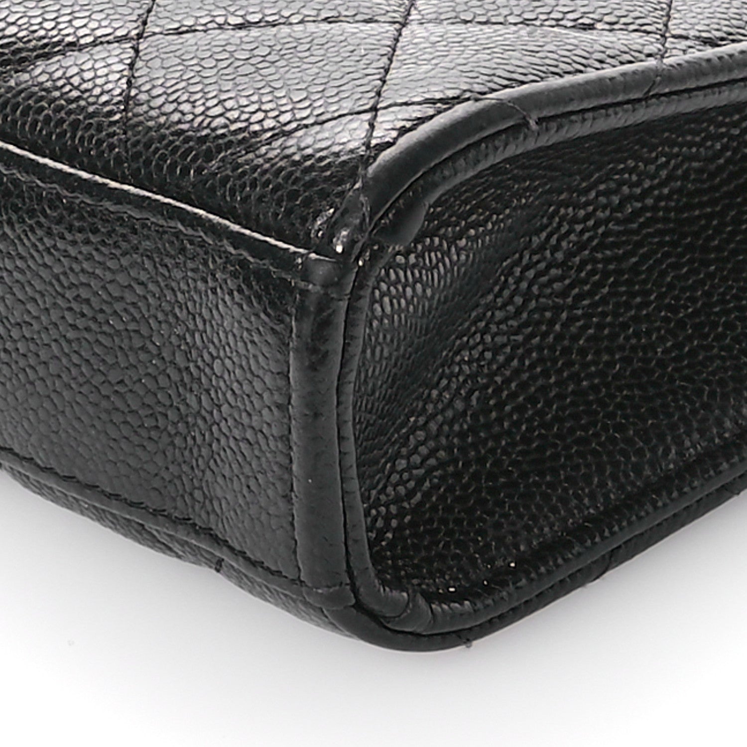 Chanel Caviar Quilted Classic Phone Holder Black 11 of 13