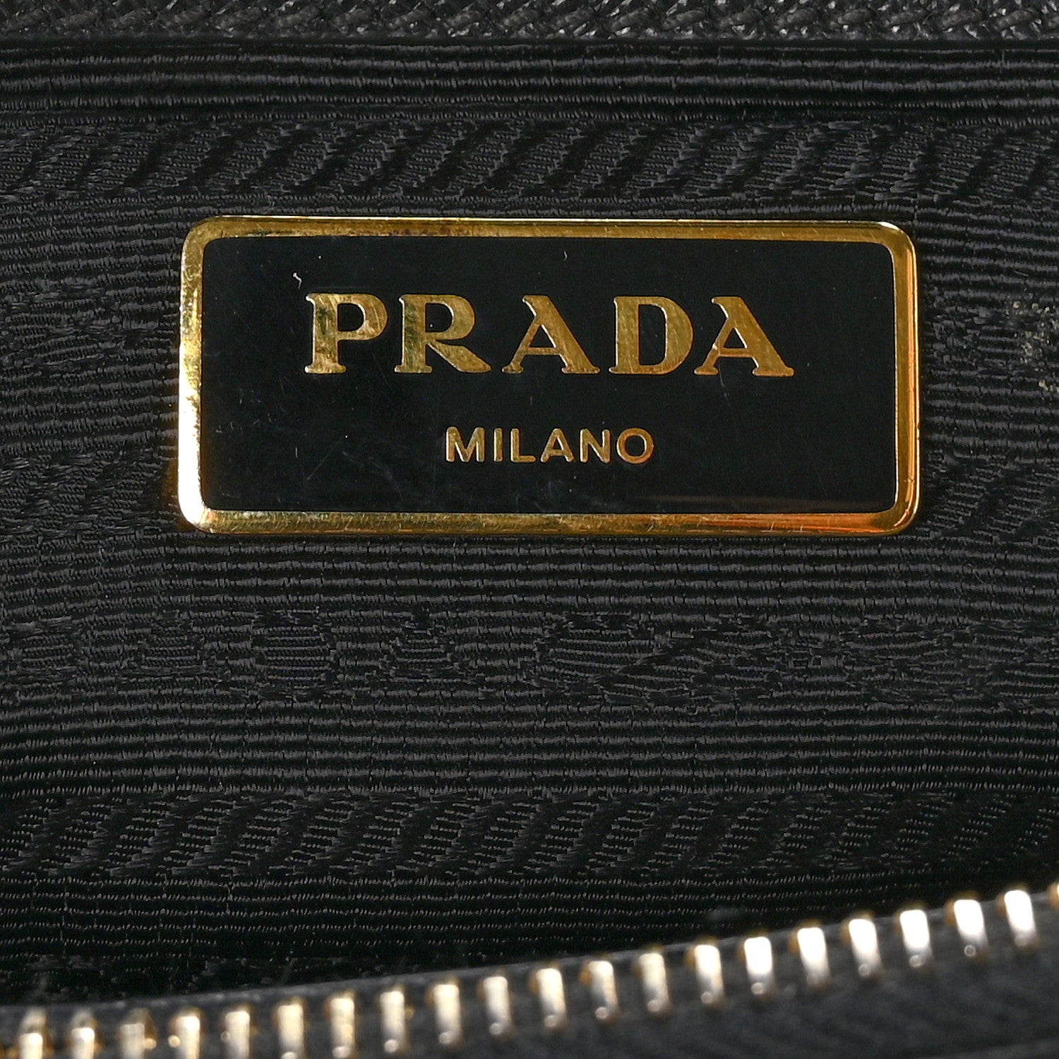 Prada Saffiano Small Galleria Double Zip Tote Black 6 of 8