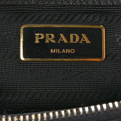 Prada Saffiano Small Galleria Double Zip Tote Black 6 of 8