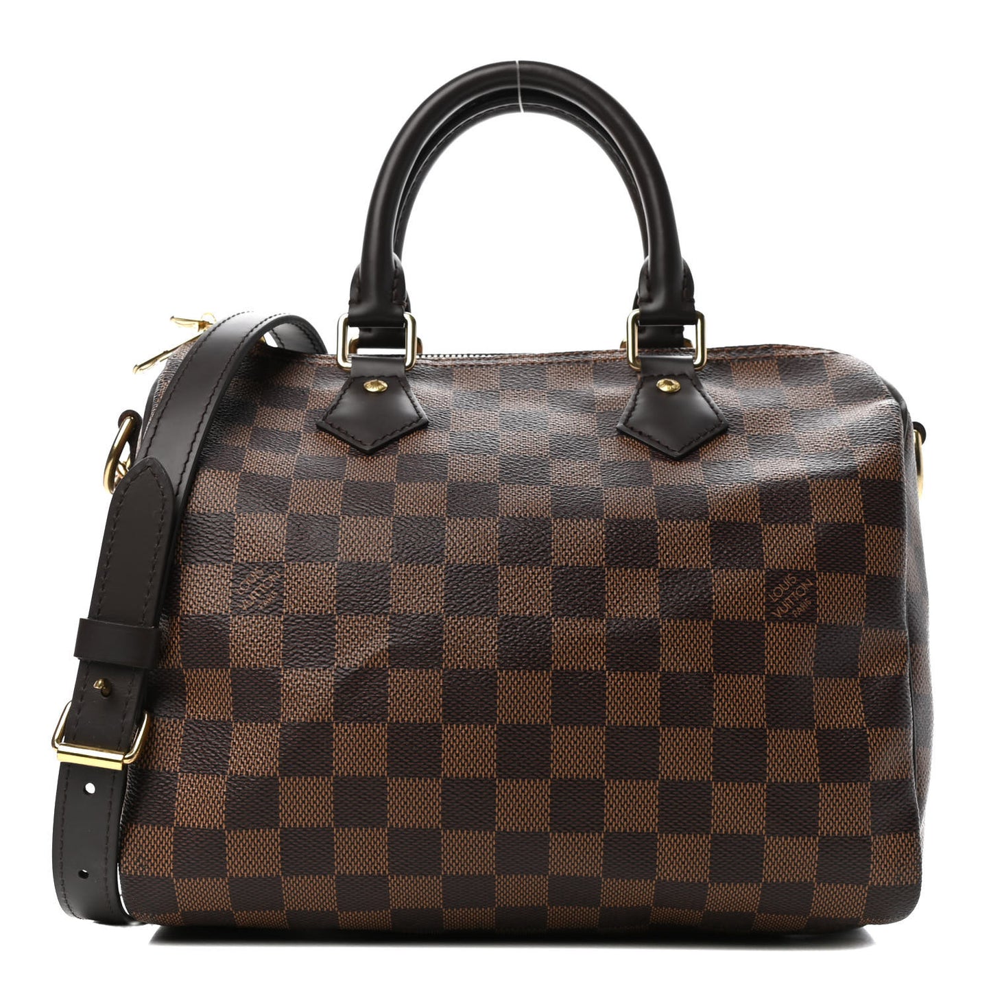 Damier Ebene Speedy Bandouliere 25