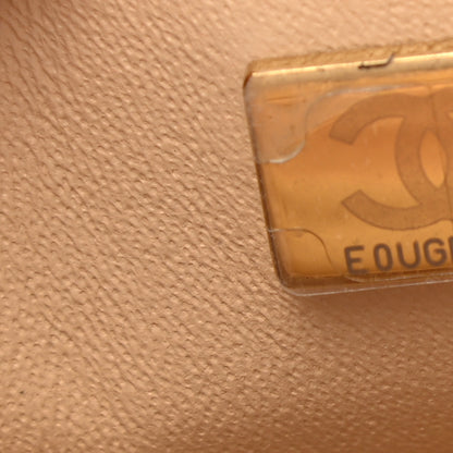 Chanel Lambskin Quilted Mini Rectangular Flap Beige Black 7 of 12