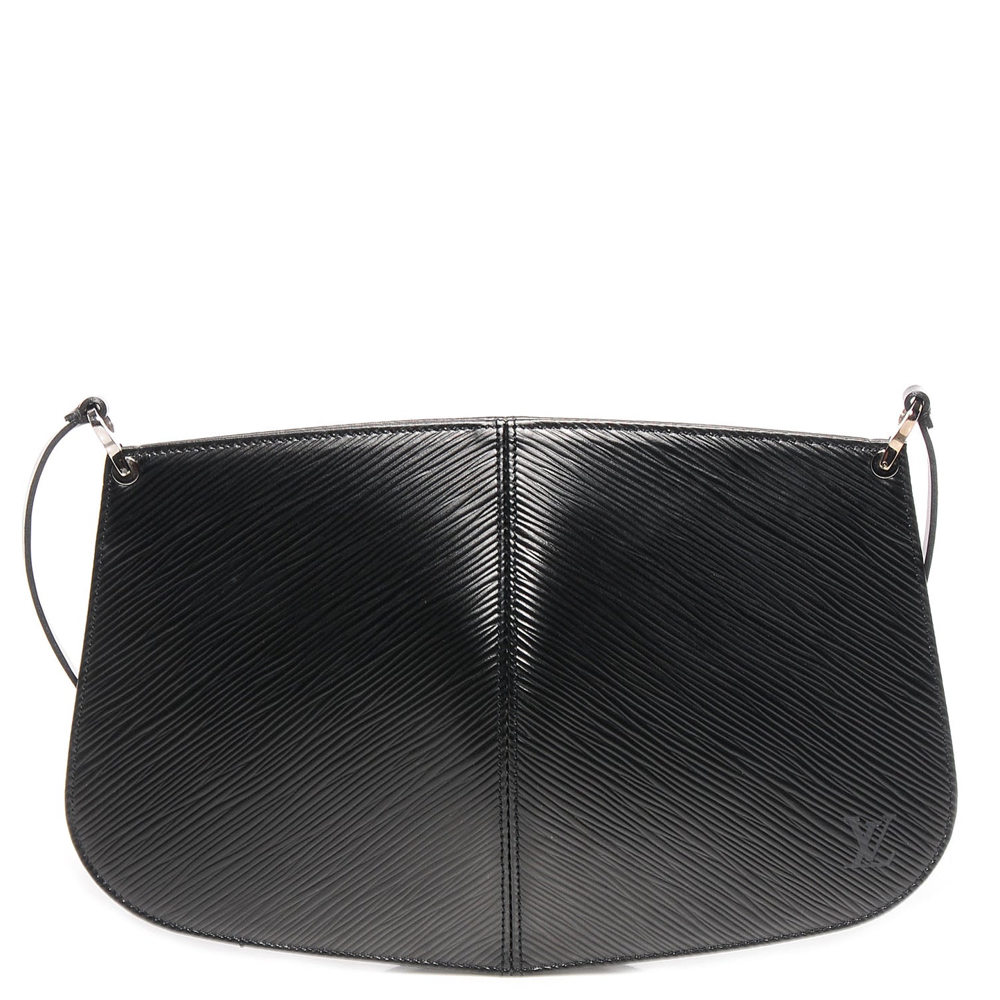 Epi Demi Lune Pochette Black