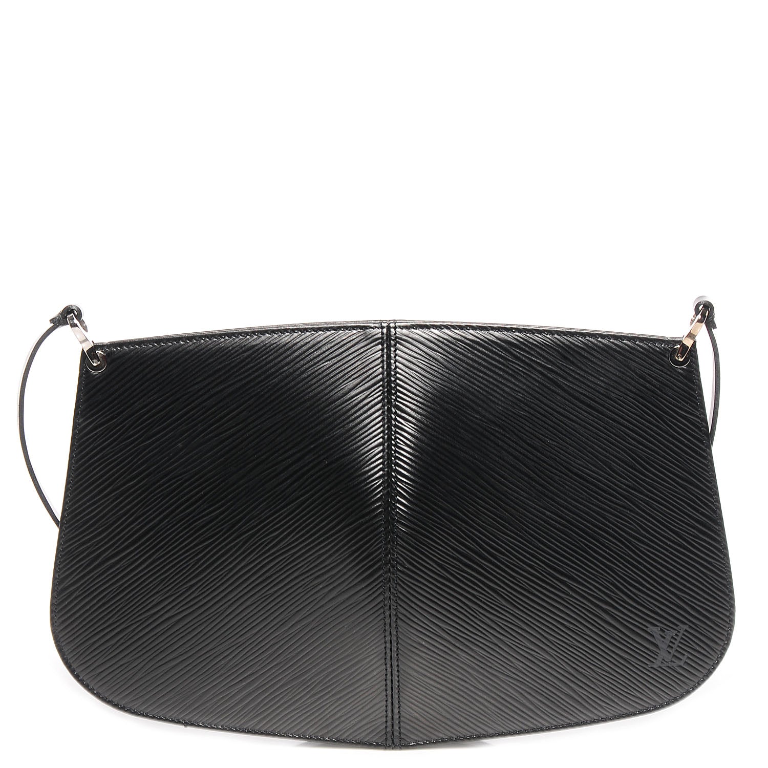 Louis Vuitton Epi Demi Lune Pochette Black 1 of 7