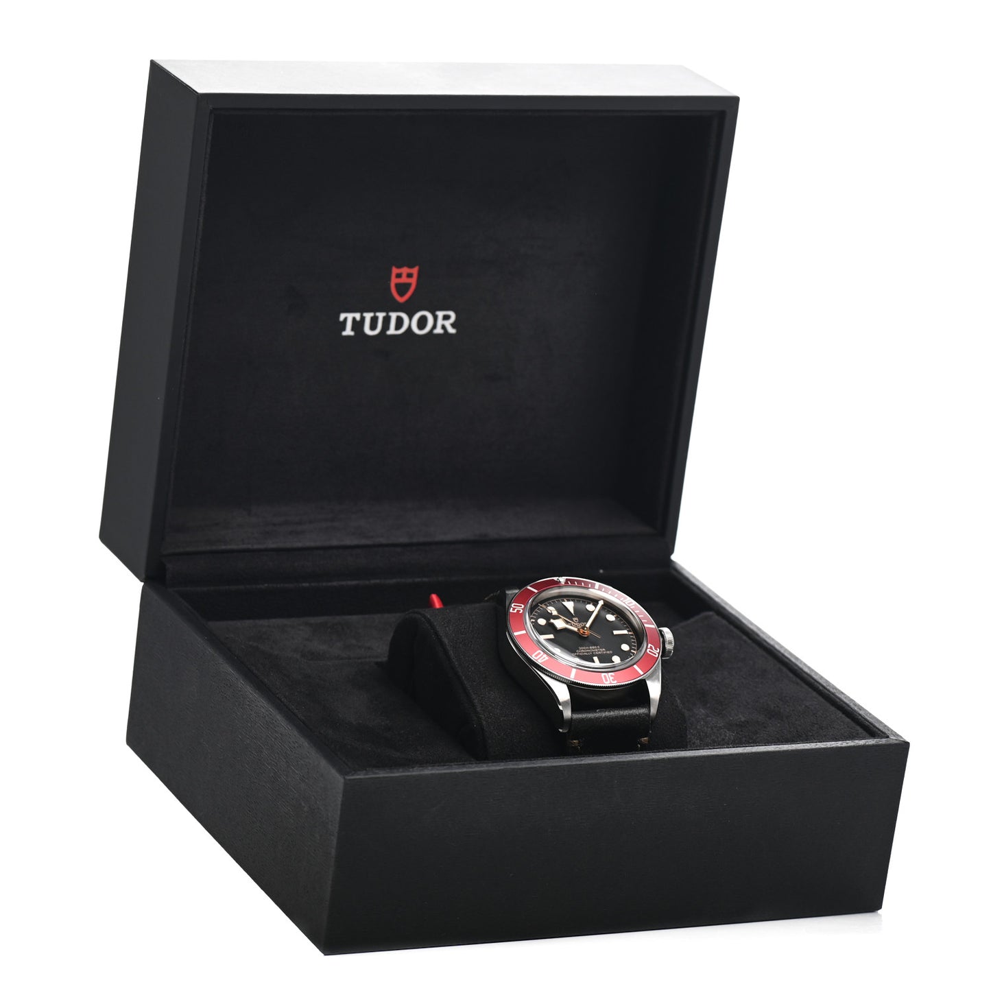 Stainless Steel Calfskin 41mm Black Bay Automatic Watch Black 79230R
