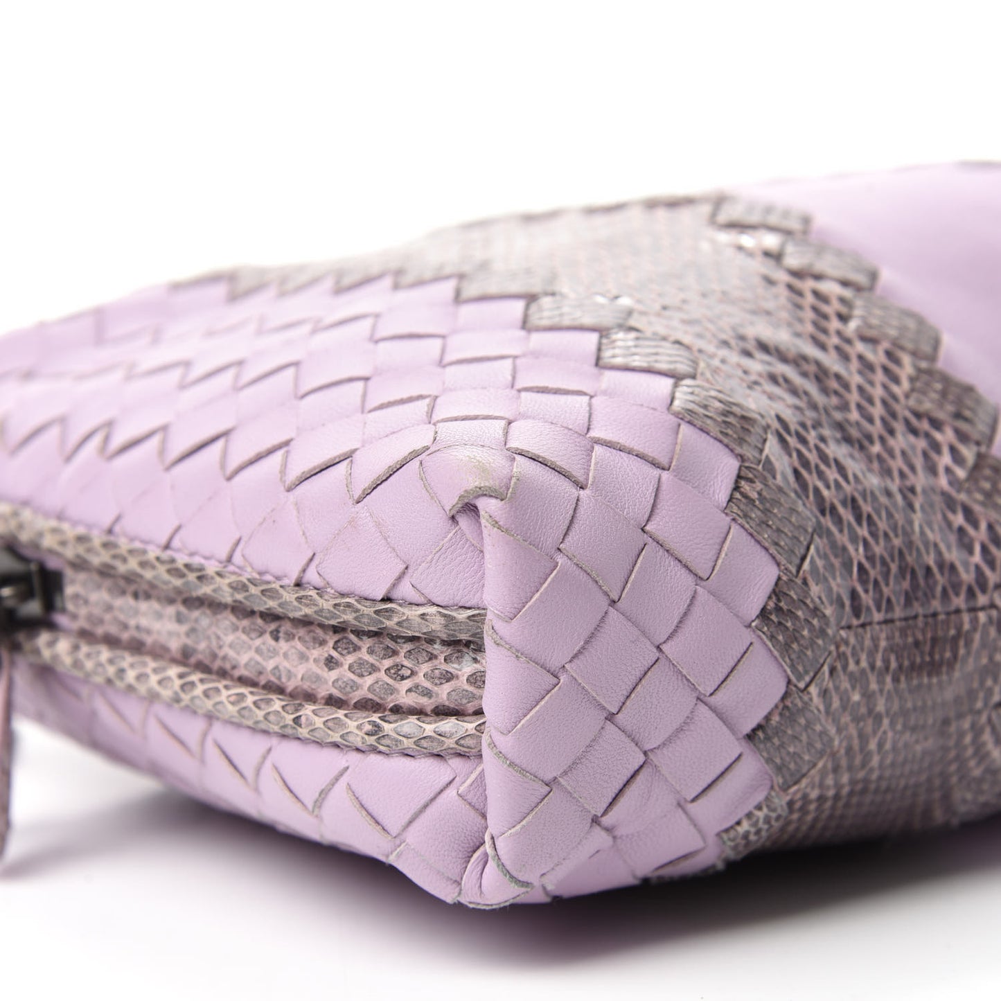 Nappa Intrecciato Ayers Crossbody Pillow Messenger Parme
