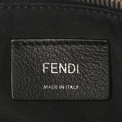 Fendi Vitello Dolce Scalloped Pearl Studded Medium By The Way Boston Bag Black 6 of 8