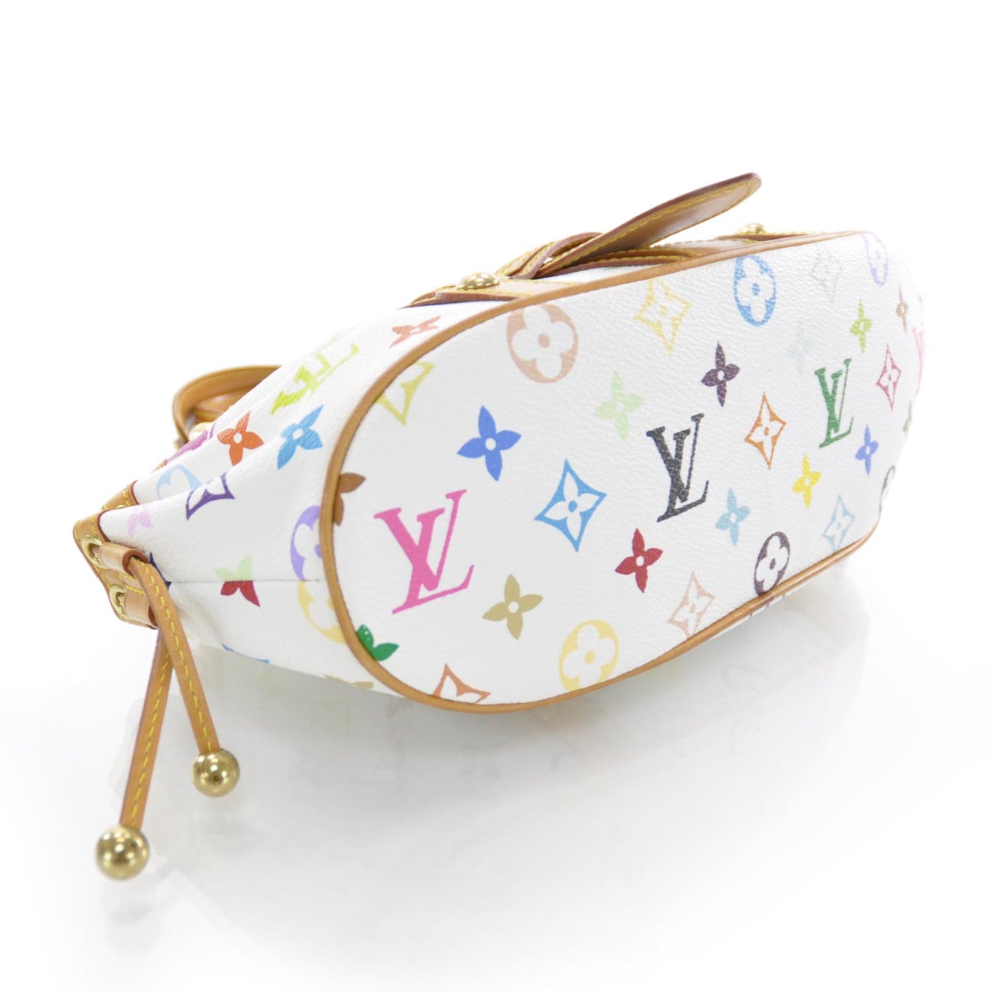 Monogram Multicolor Theda GM White