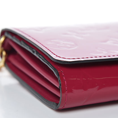 Louis Vuitton Vernis Chaine Wallet Rose Indien 8 of 10