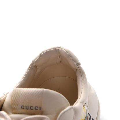 Gucci Calfskin Interlocking G Logo Mens Rhyton Sneakers 8 Ivory 8 of 10