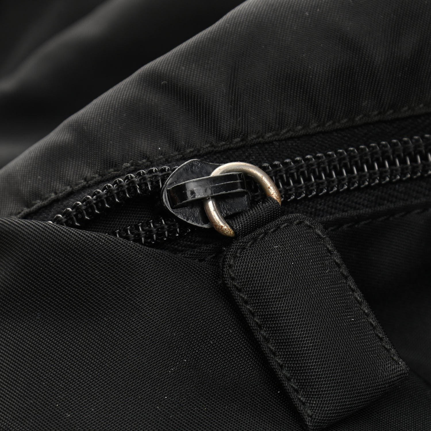 Prada Nylon Vela Shoulder Bag Black 10 of 10