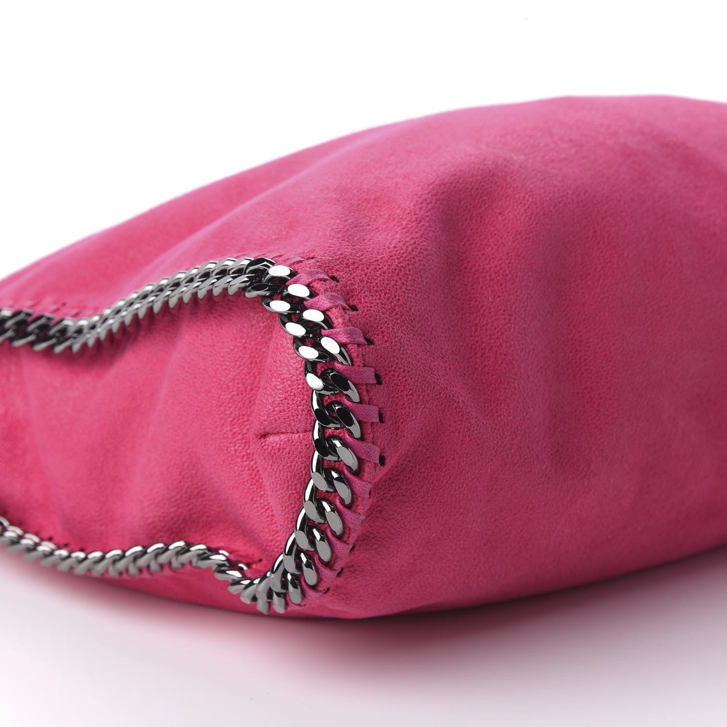 Stella McCartney Shaggy Deer Small Falabella Tote Hot Pink 6 of 9