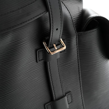 Louis Vuitton Epi Christopher Backpack PM Black 11 of 12