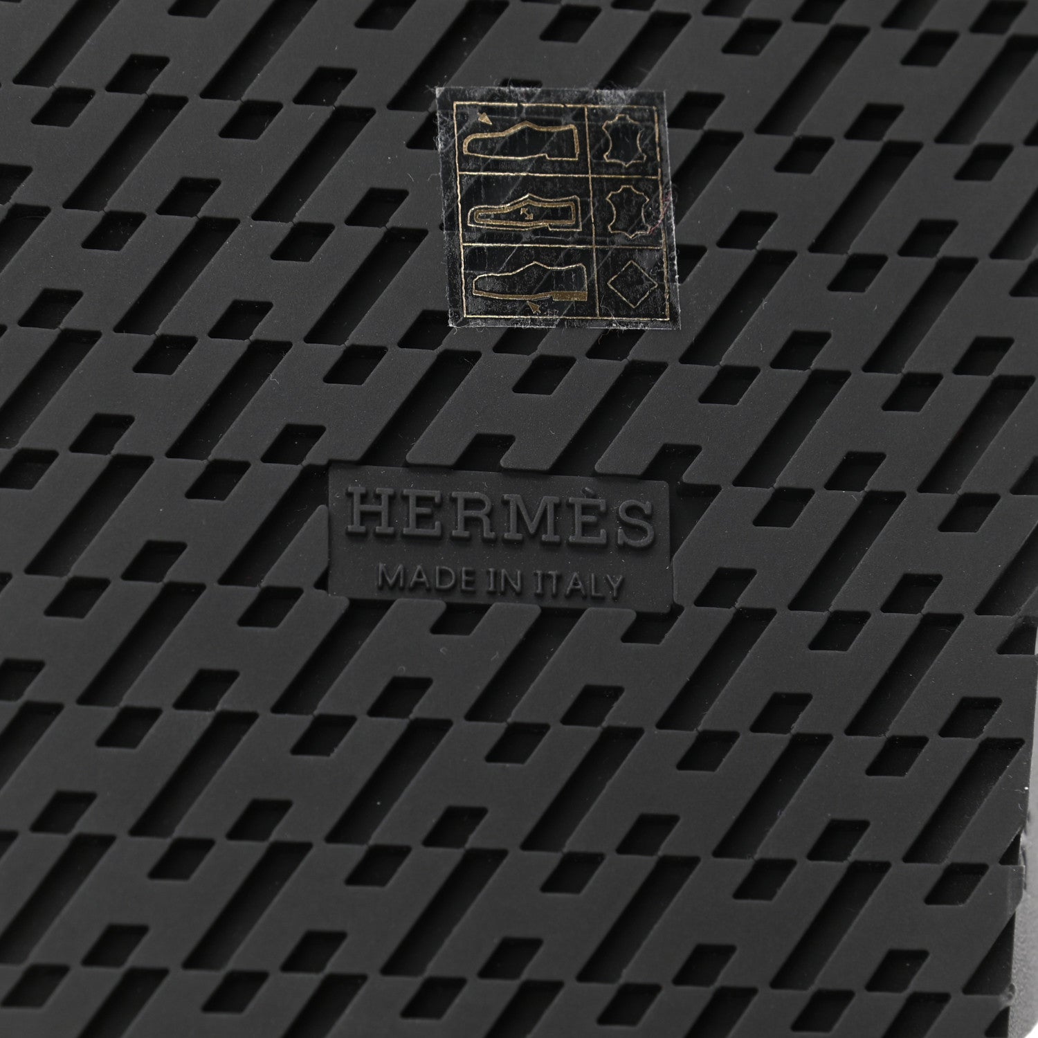 Hermes Calfskin Womens Chypre Sandals 38.5 Black 6 of 7