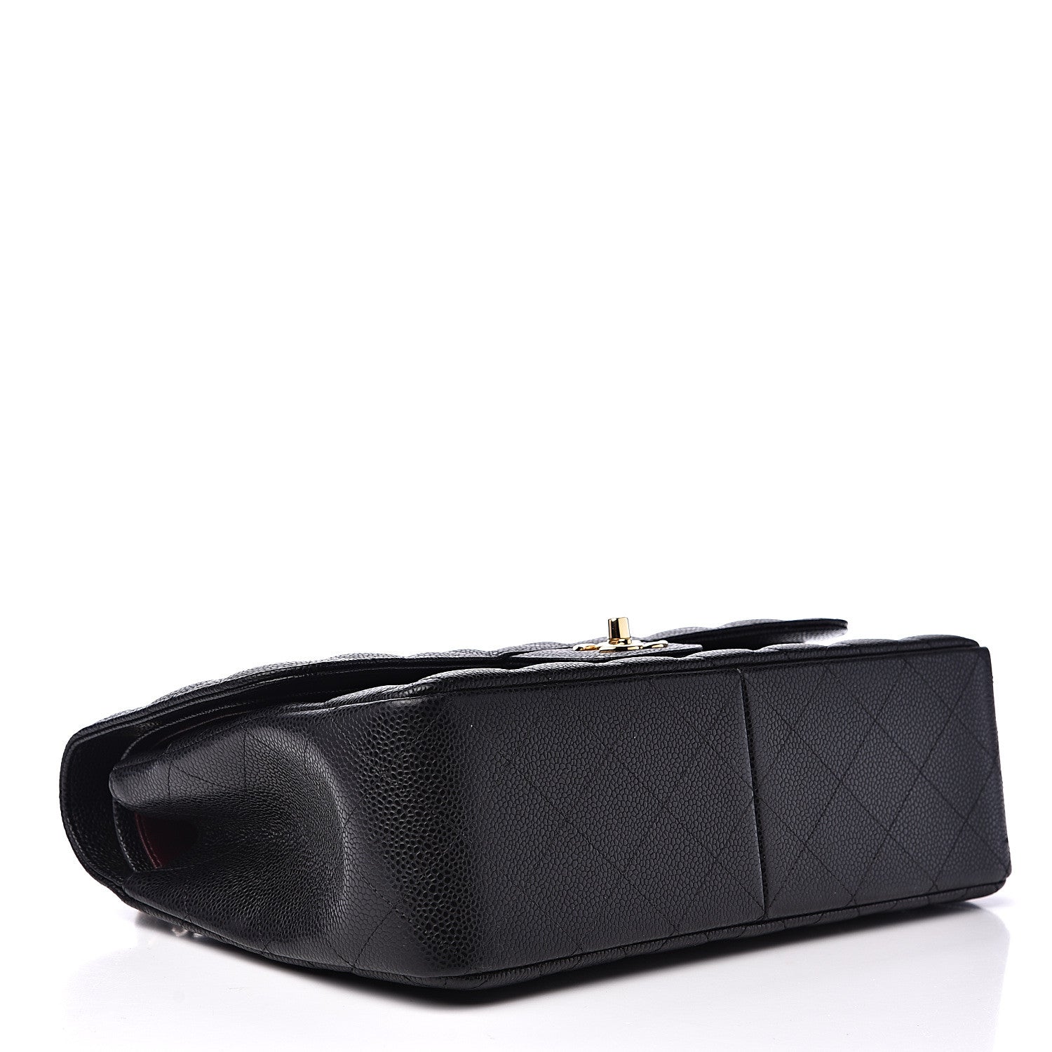 Chanel Caviar Quilted Jumbo Double Flap Black 3 of 9