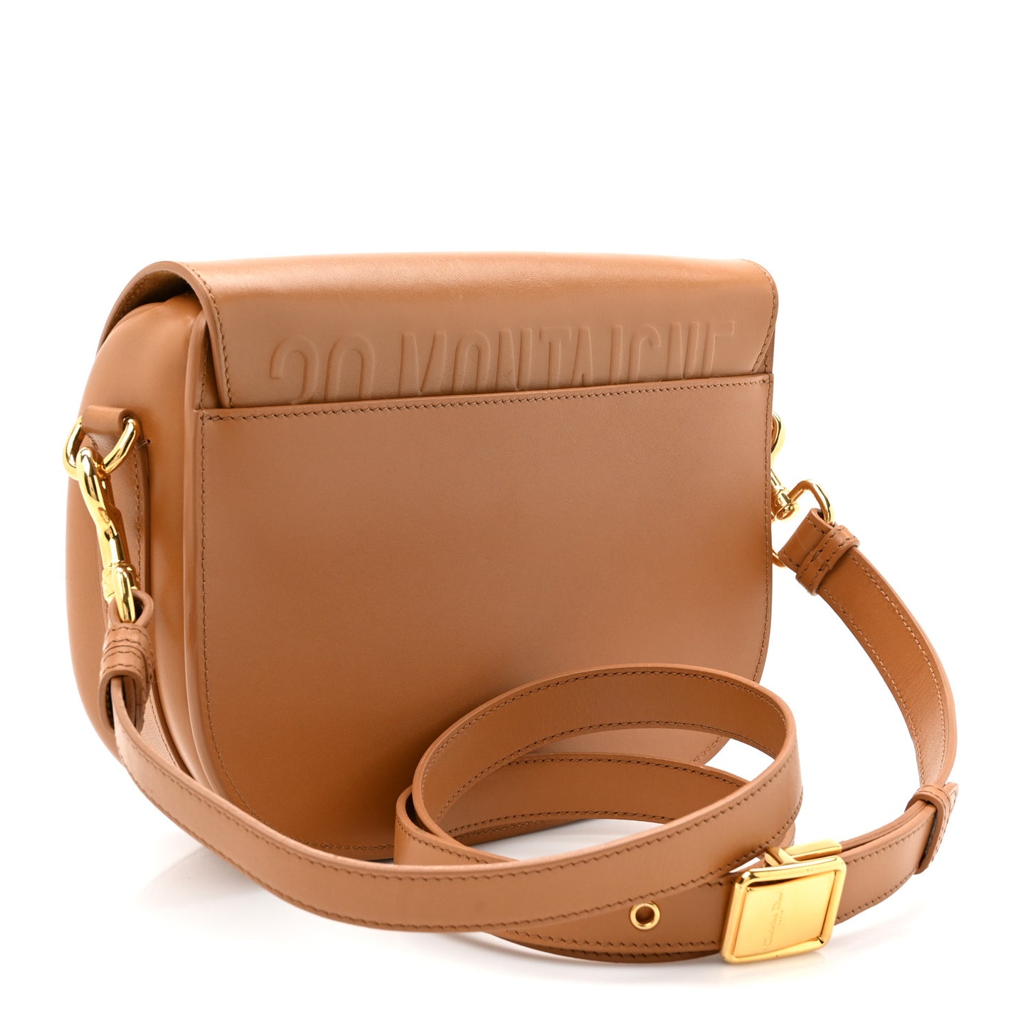 Box Calfskin Medium Bobby Flap Camel